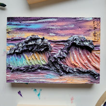 Load image into Gallery viewer, Deuce Waves | 5" x 7 | Wave toronto artist