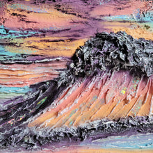 Load image into Gallery viewer, Rainbow Melt | 10" x 10" | Holographic Art