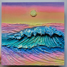 Load image into Gallery viewer, Pastel Dreams on the Horizon | 8"x8" |seascape artwork