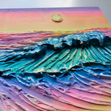 Load image into Gallery viewer, Pastel Dreams on the Horizon | 8"x8" |seascape artwork