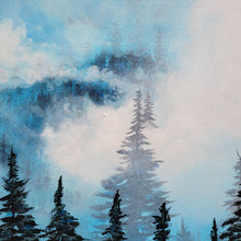 Load image into Gallery viewer, Blue Horizon | 12" x 12" | Toronto artwork for sale