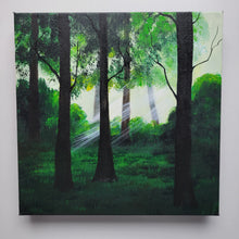Load image into Gallery viewer, Glimmering Glow| 12" x 12" | Nature artwork for sale
