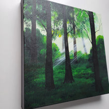 Load image into Gallery viewer, Glimmering Glow| 12" x 12" | Nature artwork for sale