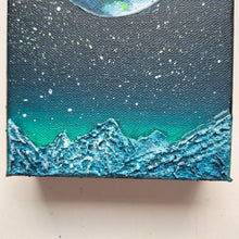 Load image into Gallery viewer, Nocturnal Summit | 5" x 7" | Acrylic art for sale