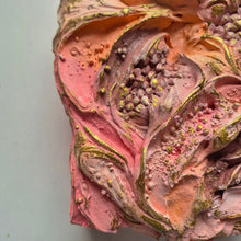 Load image into Gallery viewer, Peach sunrise | 5" x 7" | 3D Texture acrylic art for sale