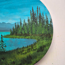Load image into Gallery viewer, Whispers of the Rockies | 6" round | Acrylic painting for sale canada