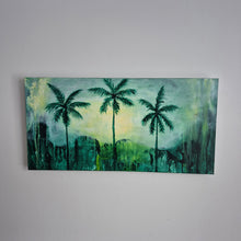 Load image into Gallery viewer, Jungle Mist | 14" x 28" | Palm tree artwork