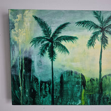Load image into Gallery viewer, Jungle Mist | 14" x 28" | Palm tree artwork