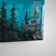 Load image into Gallery viewer, Midnight Mist |5" x 5 " | Resin artwork for sale