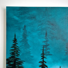 Load image into Gallery viewer, Glowing After Dark | 36" x 36" | Tree Fine artwork canada