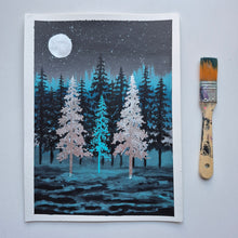 Load image into Gallery viewer, Silver Lining | 9" x 12" | Fine artwork on paper for sale