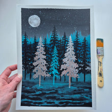 Load image into Gallery viewer, Silver Lining | 9" x 12" | Fine artwork on paper for sale