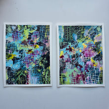 Load image into Gallery viewer, Imagine this #2 | 9" x 12" | Acrylic art on fine art paper