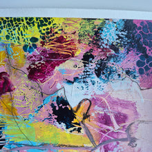 Load image into Gallery viewer, Soft Static | 9" x 12" | Acrylic original artwork for sale