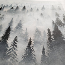 Load image into Gallery viewer, "Heart Of Mist"  Acrylic tree landscape