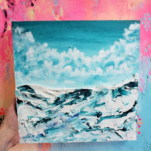 Load image into Gallery viewer, Azure | 12x12 | Cloudscape | Abstract art for sale