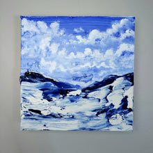 Load image into Gallery viewer, Breath of Fresh Air | 8x8 | Cloudscape ocean abstract | Art for sale