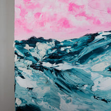 Load image into Gallery viewer, Cotton Candy Skies | 12x12| Cloudscape| Ocean Art for sale