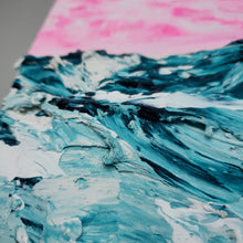 Load image into Gallery viewer, Cotton Candy Skies | 12x12| Cloudscape| Ocean Art for sale