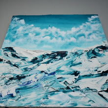 Load image into Gallery viewer, Azure | 12x12 | Cloudscape | Abstract art for sale