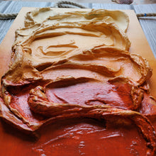 Load image into Gallery viewer, Cappuccino anyone? | 14 x 11 | 3D Texture abstract paintings for sale