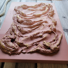 Load image into Gallery viewer, Love Letters | 12 x 16 | 3D texture abstract dusty rose artwork for sale