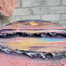 Load image into Gallery viewer, Hope at Dawn | 8" round | Coastal Artwork for sale