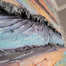 Load image into Gallery viewer, Reflection | 30 " x 30 " | Acrylic abstract 3D ocean wave art for sale