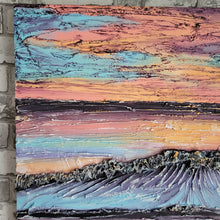 Load image into Gallery viewer, Reflection | 30 " x 30 " | Acrylic abstract 3D ocean wave art for sale