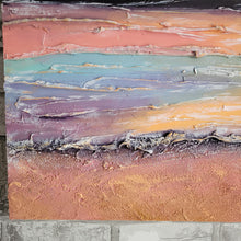 Load image into Gallery viewer, Reflection | 30 " x 30 " | Acrylic abstract 3D ocean wave art for sale