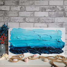 Load image into Gallery viewer, Ocean breeze II | 12x24| Minimalist Abstract art for sale