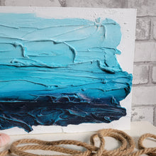 Load image into Gallery viewer, Ocean breeze II | 12x24| Minimalist Abstract art for sale