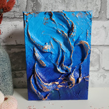 Load image into Gallery viewer, The Golden Blueberry | 5" x 7" | Toronto Abstract 3D texture artwork for sale