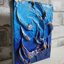 Load image into Gallery viewer, The Golden Blueberry | 5" x 7" | Toronto Abstract 3D texture artwork for sale