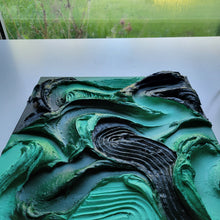 Load image into Gallery viewer, Malachite | 12 x 12 | Crystal stone inspired artwork