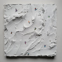 Load image into Gallery viewer, Shreddin' The Gnar IV | 10" x 10" | Snowboard artwork