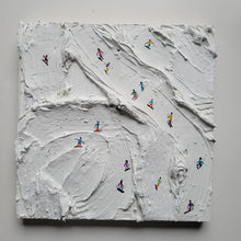 Load image into Gallery viewer, Shreddin' The Gnar III | 10" x 10" | ski minimalist