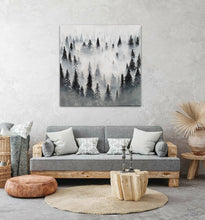 Load image into Gallery viewer, "Heart Of Mist"  Acrylic tree landscape
