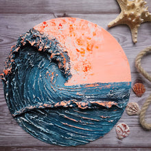 Load image into Gallery viewer, Majestic Wave | 12" Vinyl Record | Ocean Abstract artwork