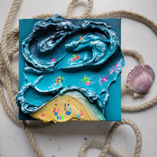 Load image into Gallery viewer, &quot;It&#39;s Beach Day! &quot; 8&quot;x8&quot; |
