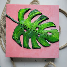 Load image into Gallery viewer, Medusa | 10&quot; x 10&quot; | Monstera artwork

