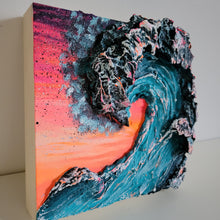 Load image into Gallery viewer, Self LOVE | 8&quot;x 8&quot; | Wave artwork
