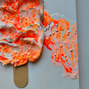 Sunset Creamsicle Delight | 8" x 10" | Food artwork