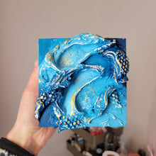 Load image into Gallery viewer, Azure | 5&quot; x 5&quot; | Texture abstract
