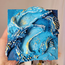 Load image into Gallery viewer, Azure | 5&quot; x 5&quot; | Texture abstract
