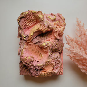Peach Purity | 5" x 7" |  artwork for sale