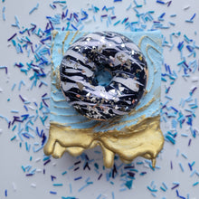 Load image into Gallery viewer, Gold Temptation | 4&quot; x 4&quot; | Fake Donut
