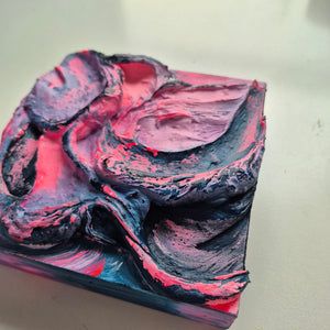 Bubble Gum Horizon | 6" x 6 " | Art For Sale