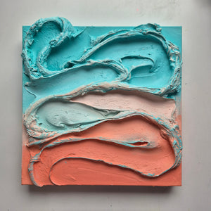 The sky unfolding | 12" x 12" | Art for sale