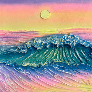 "Pastel Dreams on the Horizon" Art print